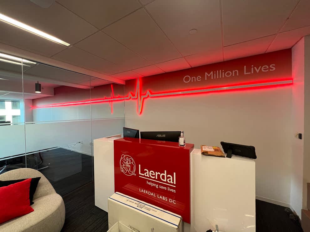 LED Backlit Signs in Charlotte, NC designed and installed for retail branding and corporate display