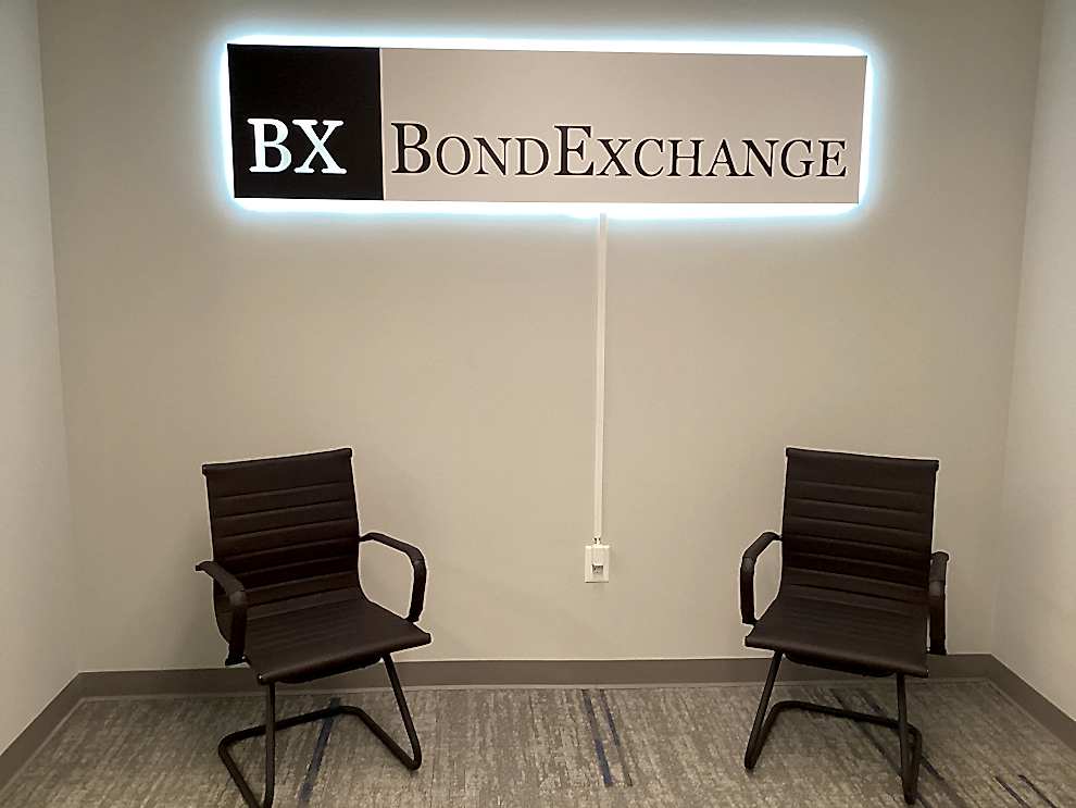 LED Backlit Signs in Charlotte, NC designed and installed for office interiors and conference rooms