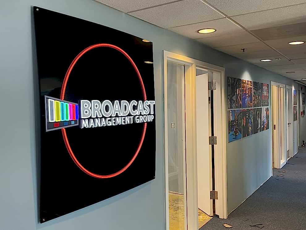 LED Backlit Signs in Rock Hill, SC designed and installed with custom illuminated lettering for offices