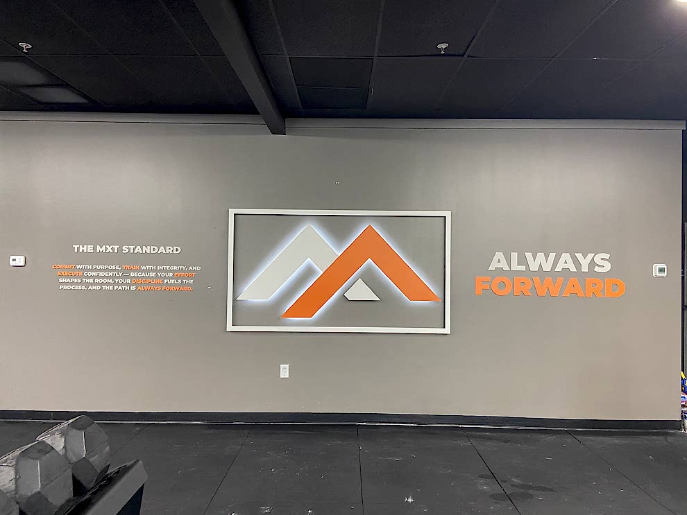 LED Backlit Signs in Rock Hill, SC designed and installed for business offices and corporate branding