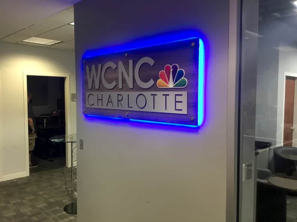 LED Backlit Signs in Rock Hill, SC designed and installed for lobbies and office reception areas