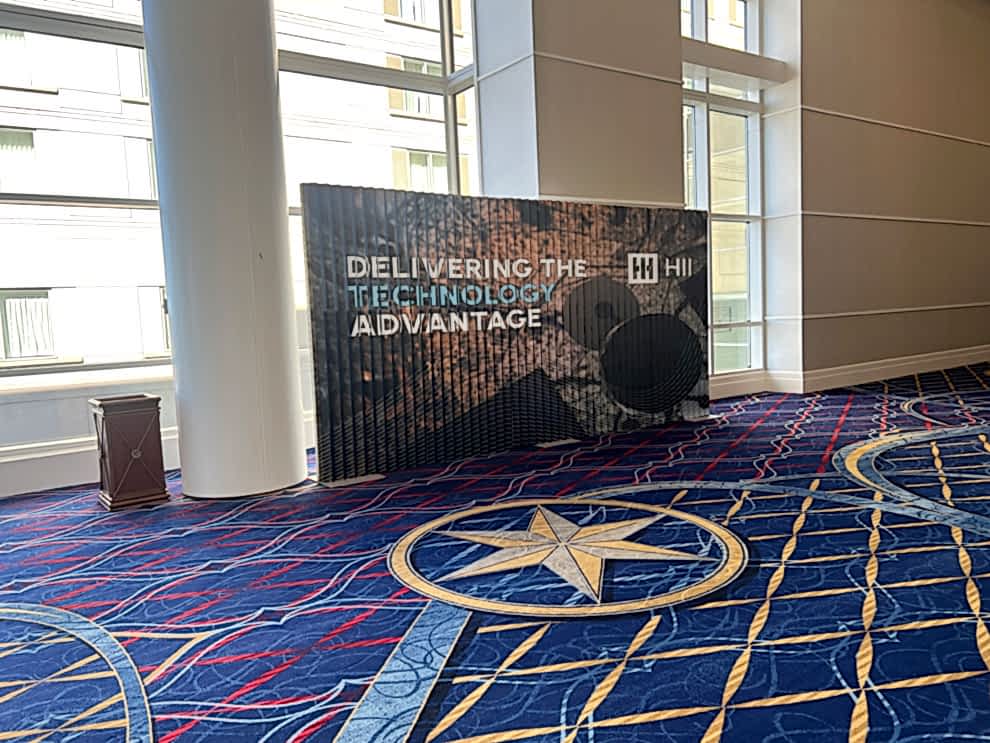 Branded lenticular wall displays for office interiors in Charlotte, NC