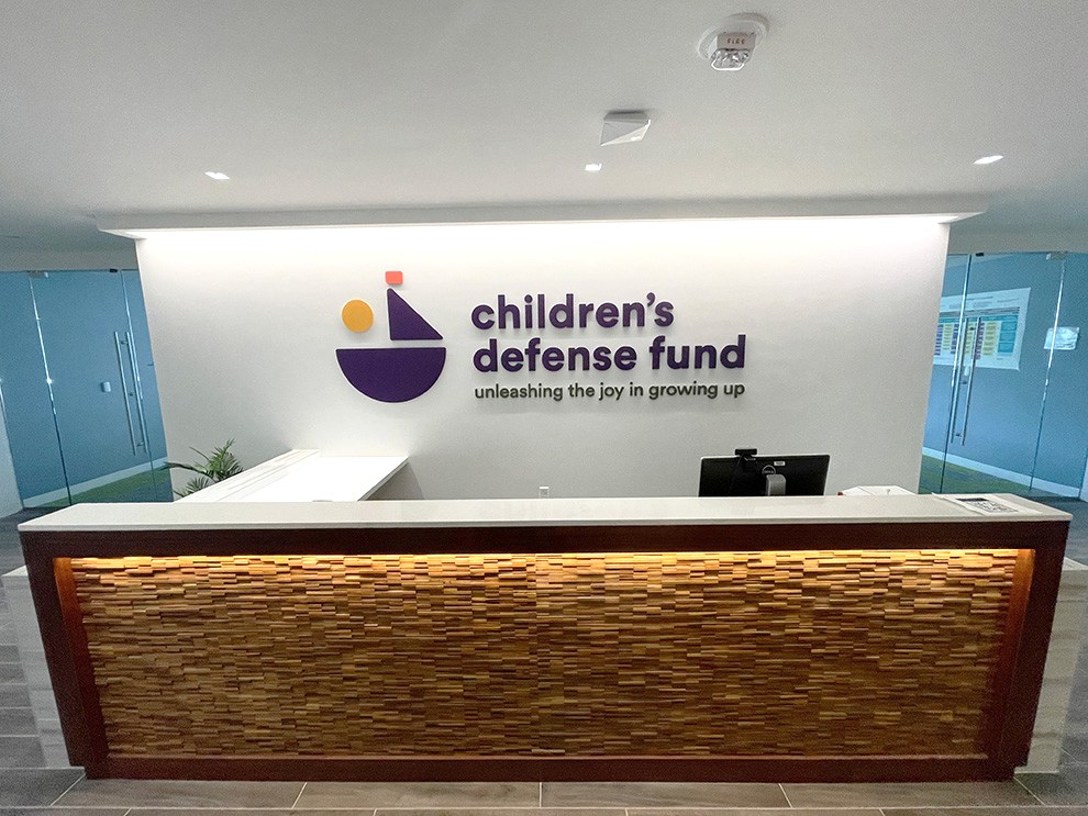 Lobby Signs Fort Mill SC designed and installed with custom interior graphics for corporate lobbies