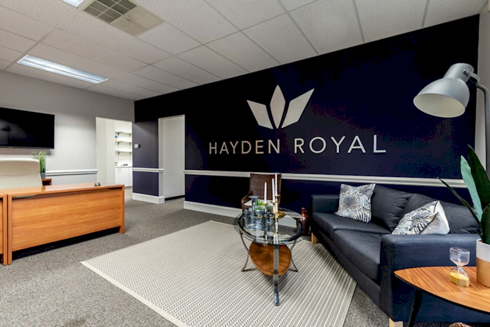 Lobby Signs Gastonia NC designed and installed for office lobby branding with corporate culture messaging