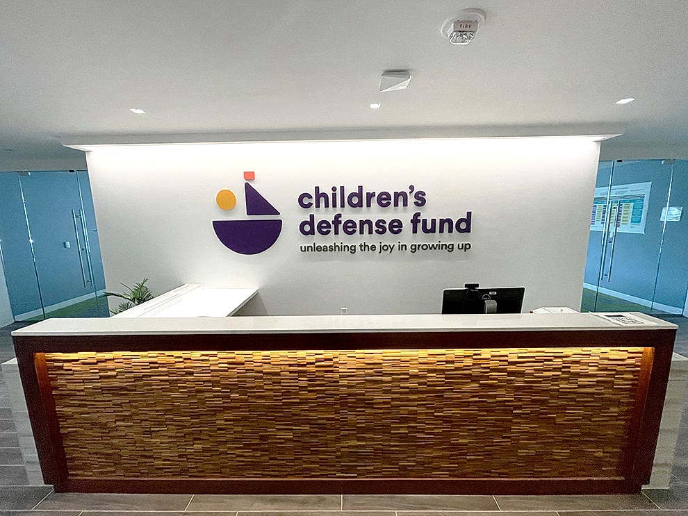 Lobby Signs Gastonia NC designed and installed with custom interior graphics for corporate lobbies