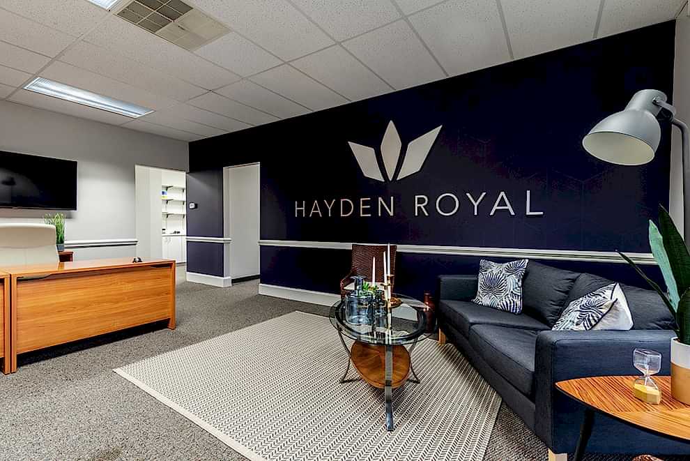Lobby Signs Hickory NC designed and installed for office lobby branding with corporate culture messaging