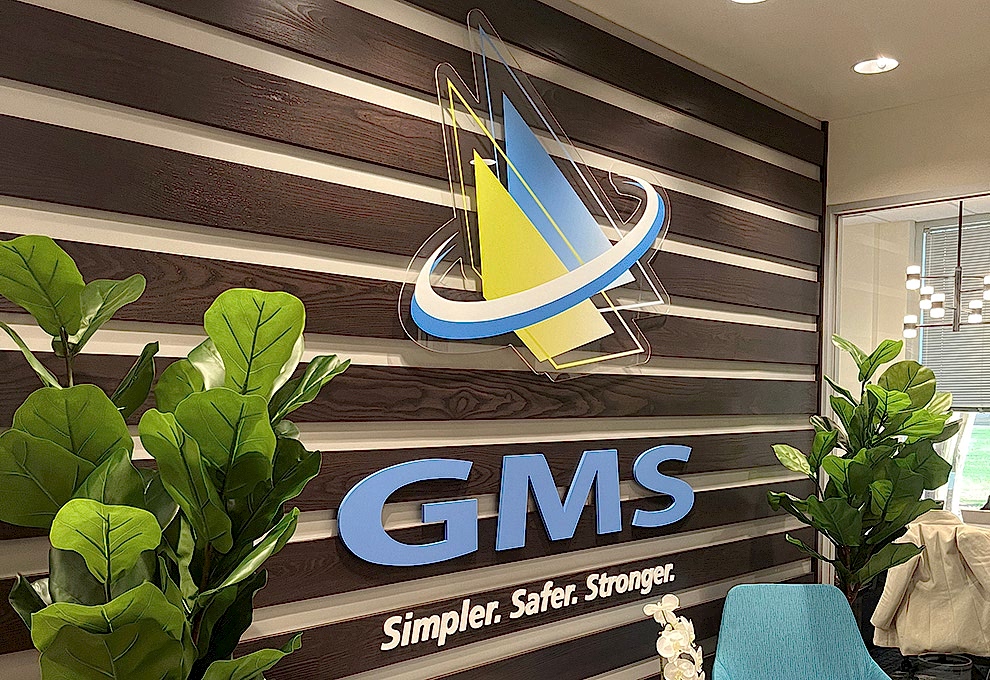 Lobby Signs Hickory NC designed and installed with workplace wall graphics for interior office branding