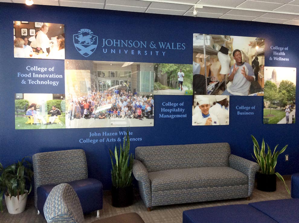Lobby Signs Hickory NC designed and installed for corporate wall branding in office environments