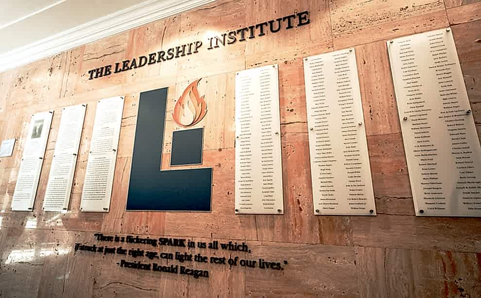 Lobby Signs Lincolnton NC designed and installed as acrylic standoff reception signage for workplace branding