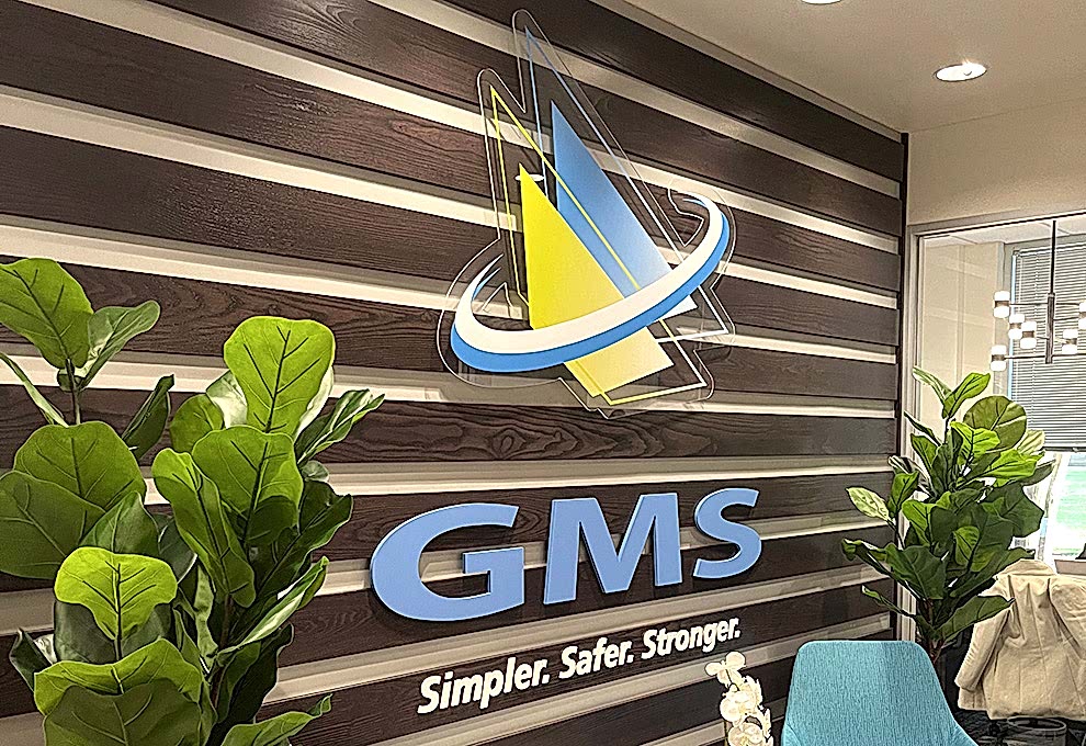 Lobby Signs Lincolnton NC designed and installed with workplace wall graphics for interior office branding