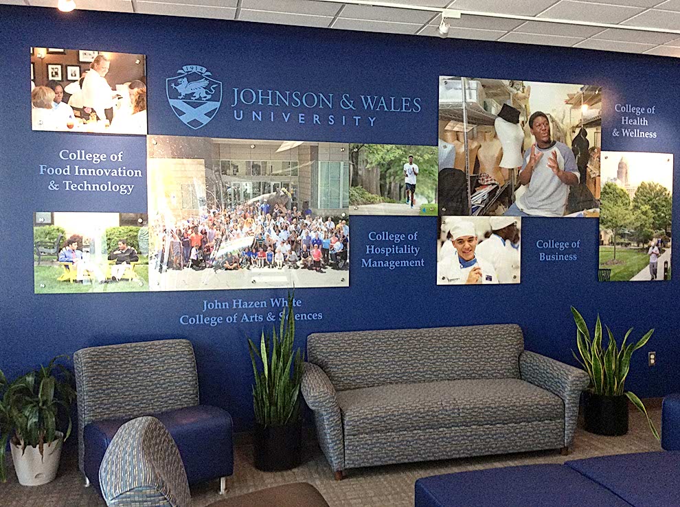 Lobby Signs Lincolnton NC designed and installed for corporate wall branding in office environments