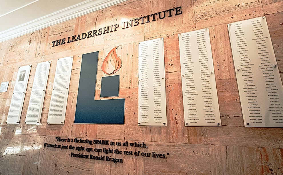 Lobby Signs Rock Hill SC designed and installed as acrylic standoff reception signage for workplace branding