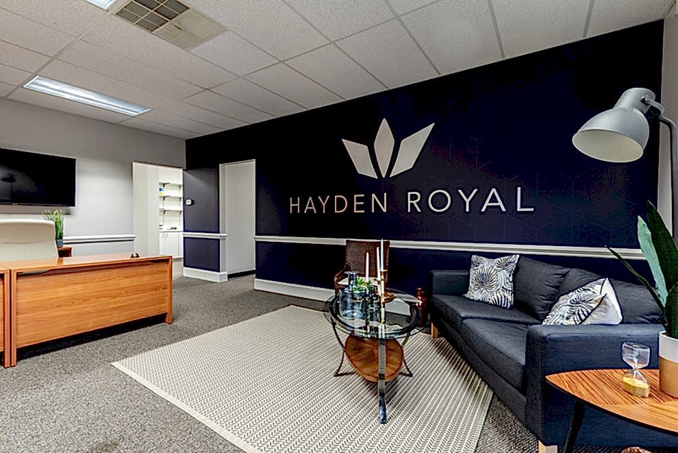 Lobby Signs Rock Hill SC designed and installed for office lobby branding with corporate culture messaging