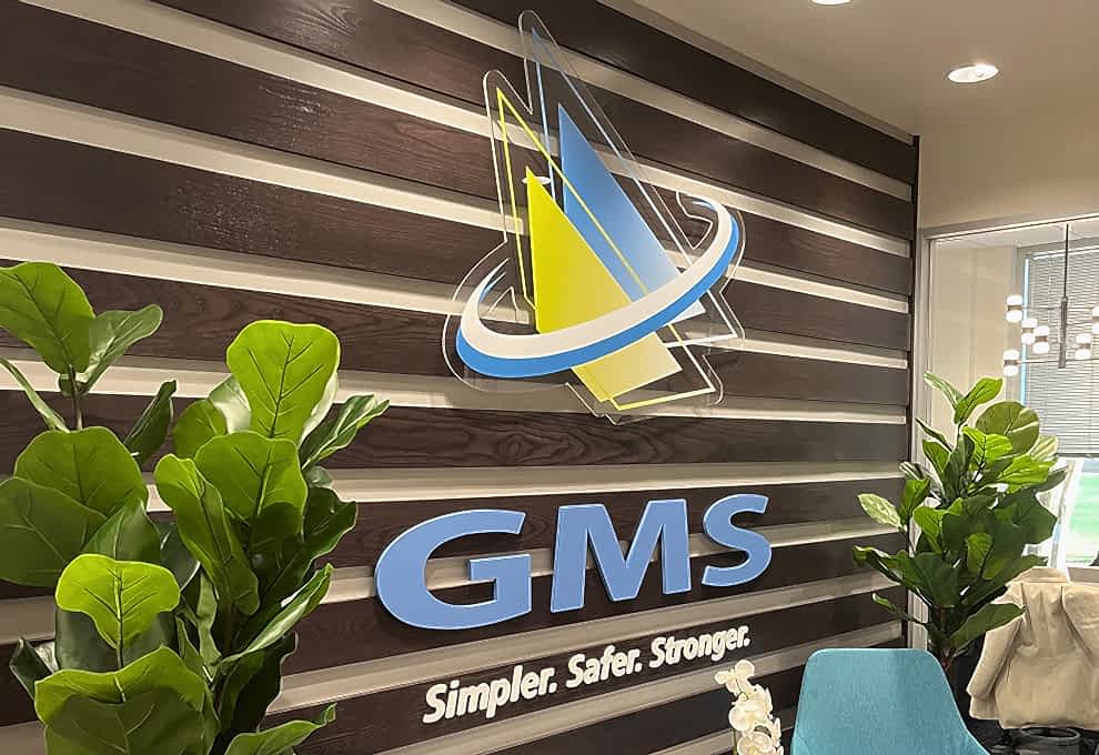 Lobby Signs Rock Hill SC designed and installed with workplace wall graphics for interior office branding