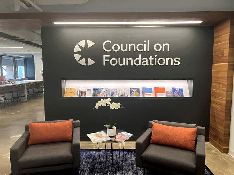 Lobby Signs Rock Hill SC designed and installed with reception wall lettering for office identity