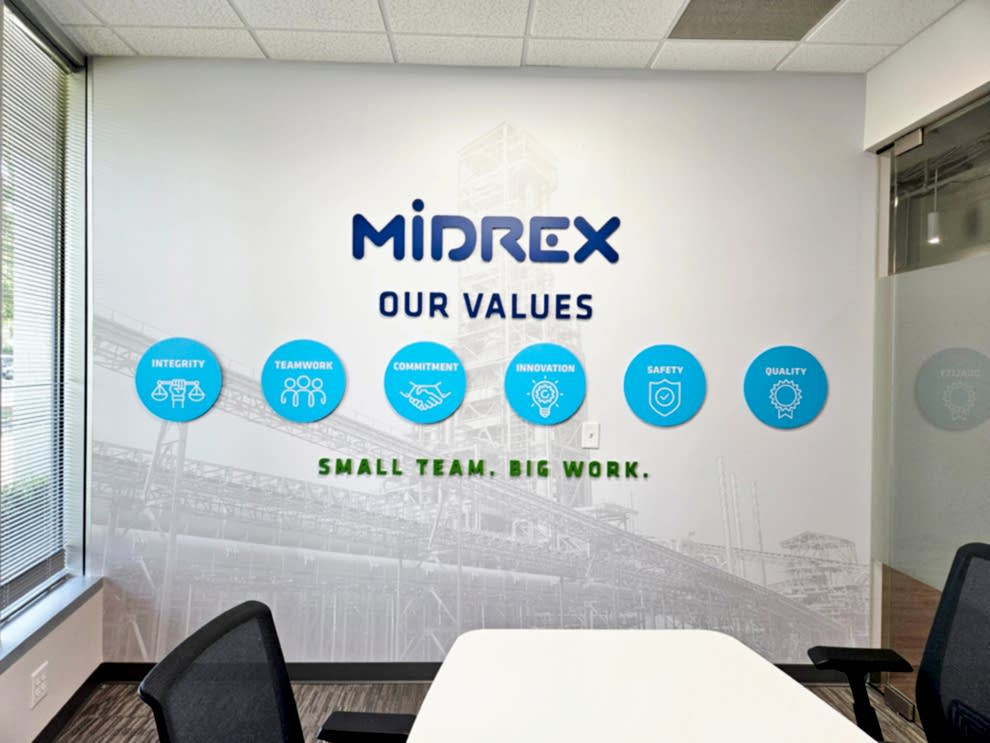 Mission Statement Wall Displays in Charlotte, NC