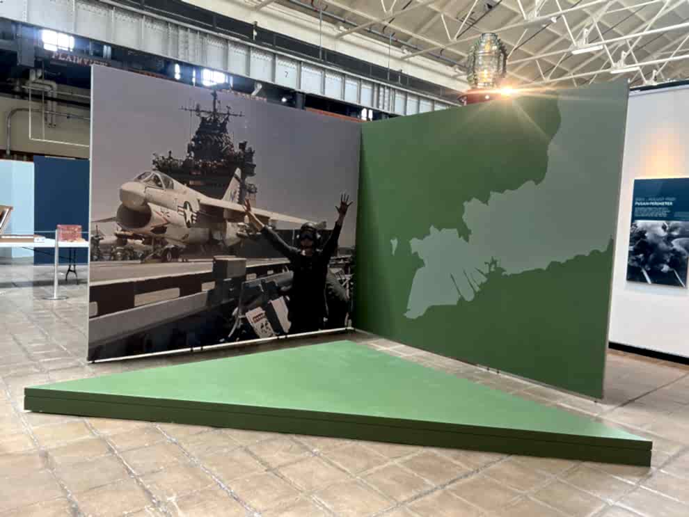 Museum exhibit signage and interpretive displays installed Charlotte, NC