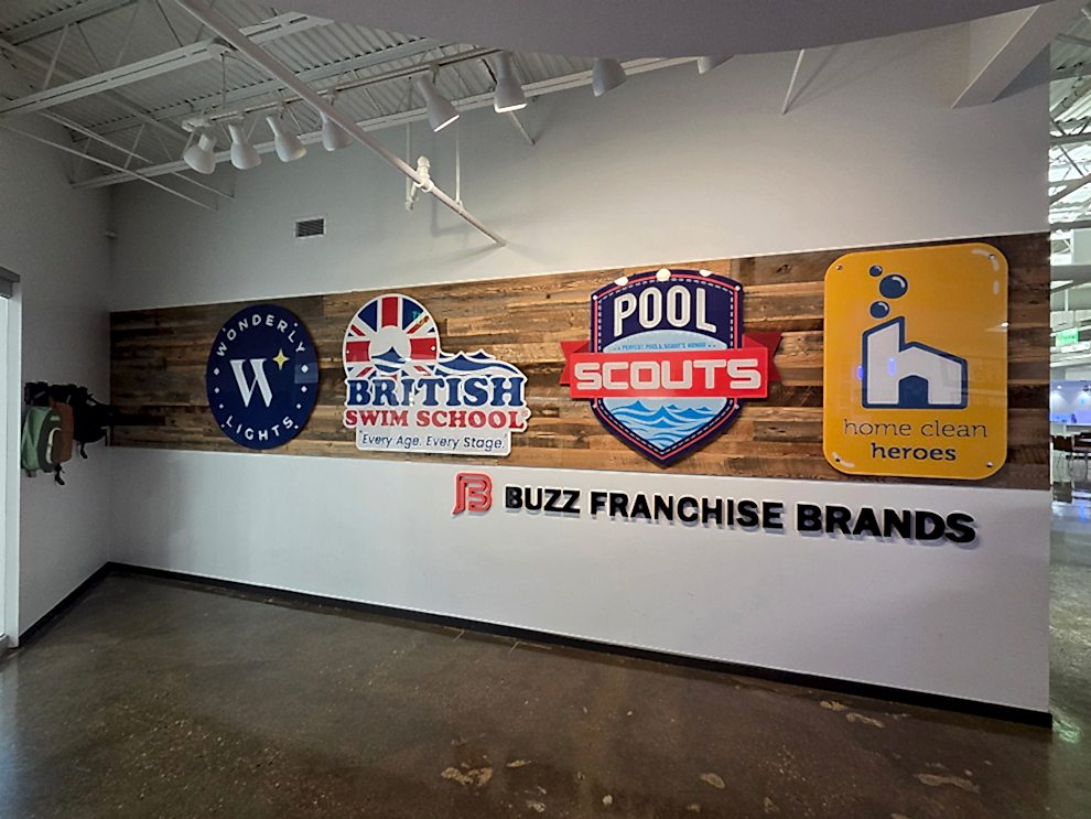 Custom office signage and window graphics installed in Charlotte, NC