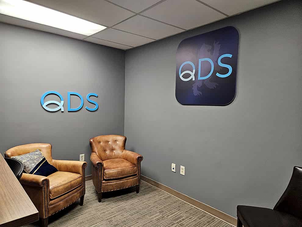 Corporate office signs and wall displays installed in Charlotte, NC