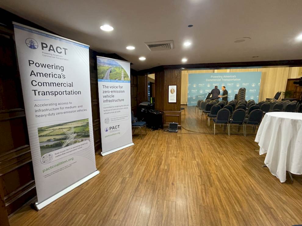 Pull up retractable banner used for retail branding in Concord, NC