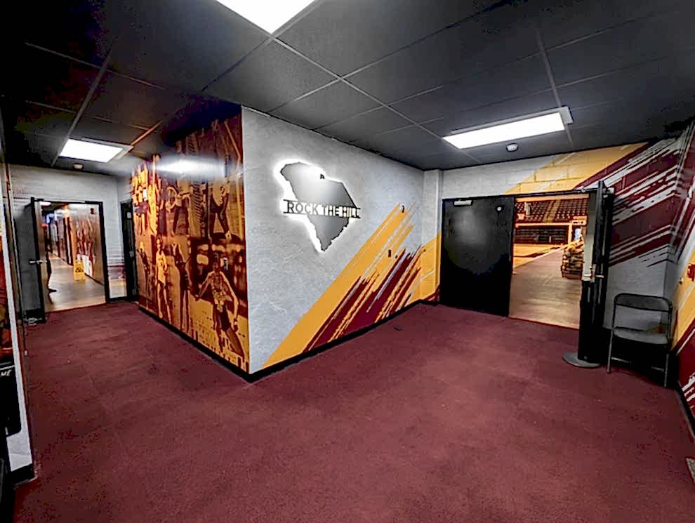 Athletic facility wall graphics and sports signs in Charlotte, NC