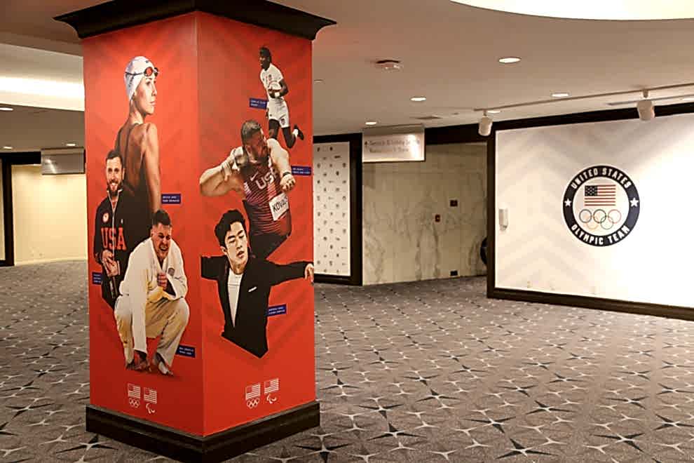 Custom sports signs for athletic campuses and gyms in Charlotte, NC