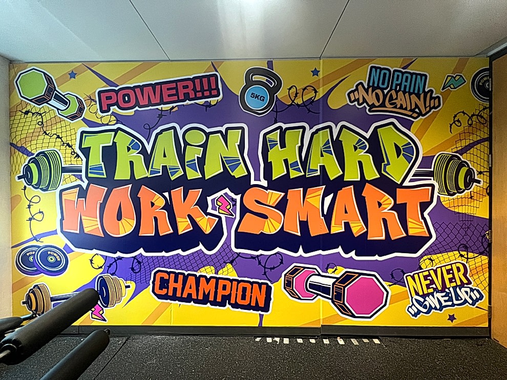 Custom sports facility signage and wall graphics in Charlotte, NC