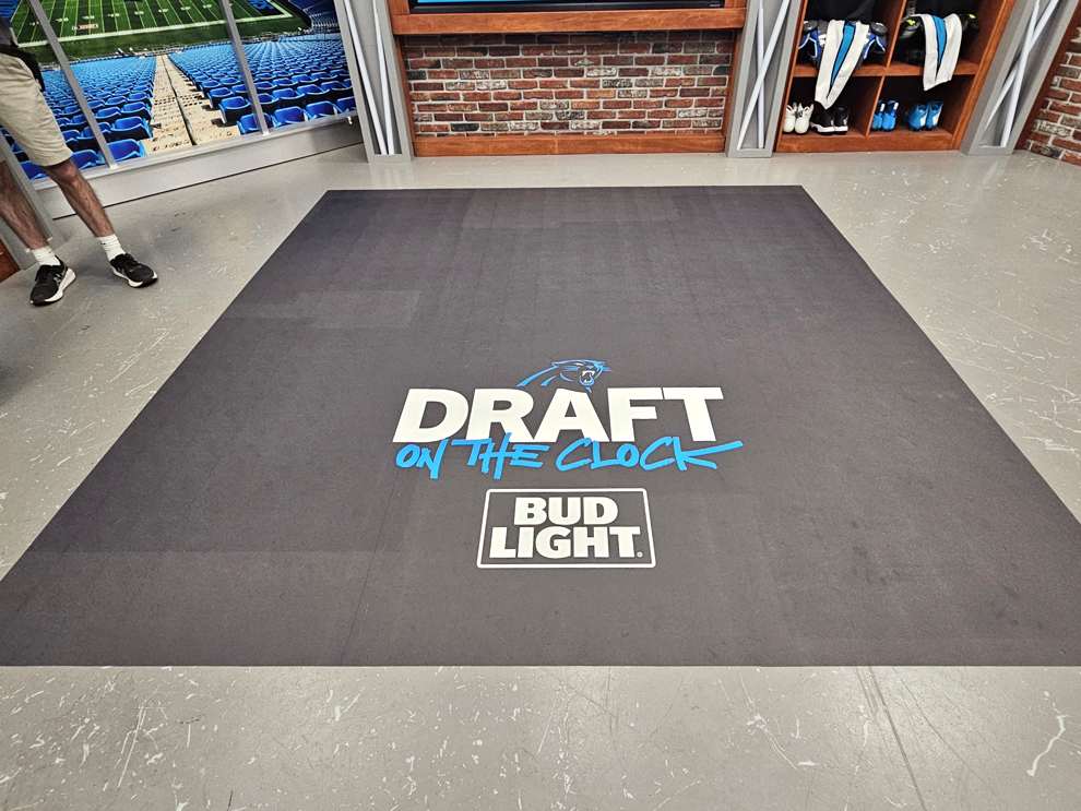 Sports signs and wall graphics installed for athletic venues in Charlotte, NC