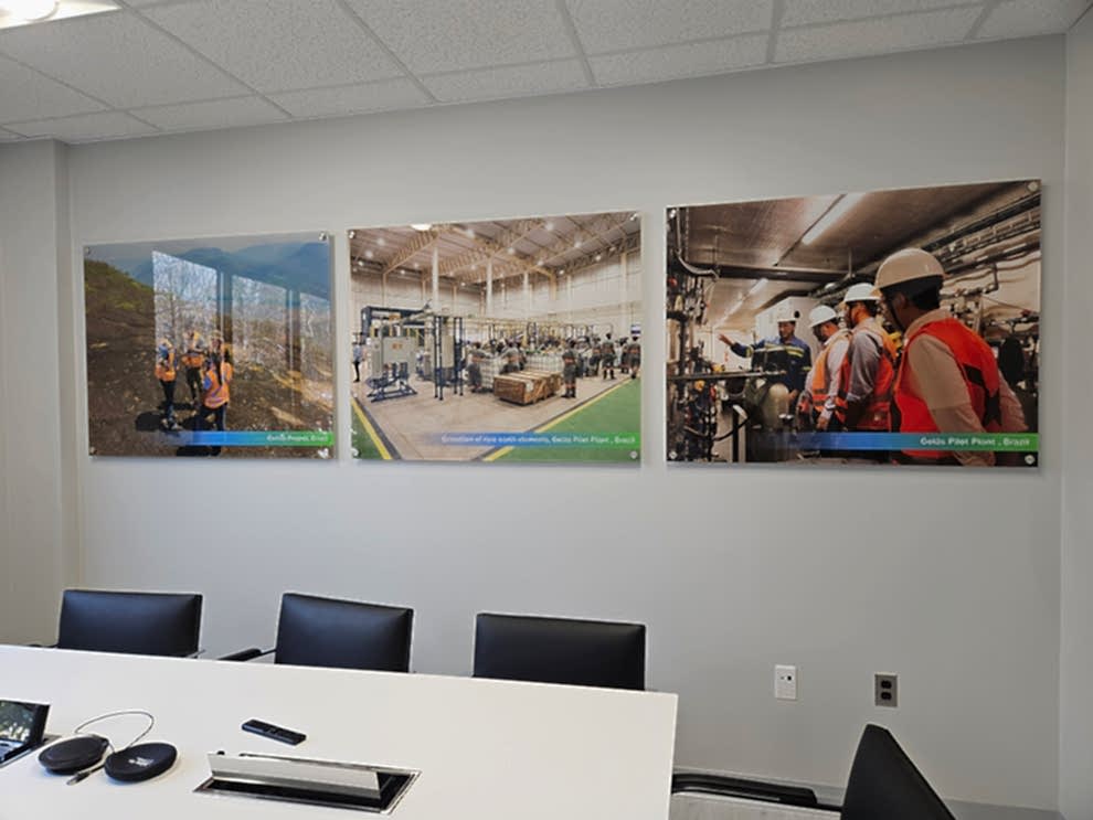Standoff Mounted Signs in Charlotte, NC designed and installed with LED backlit features for commercial branding