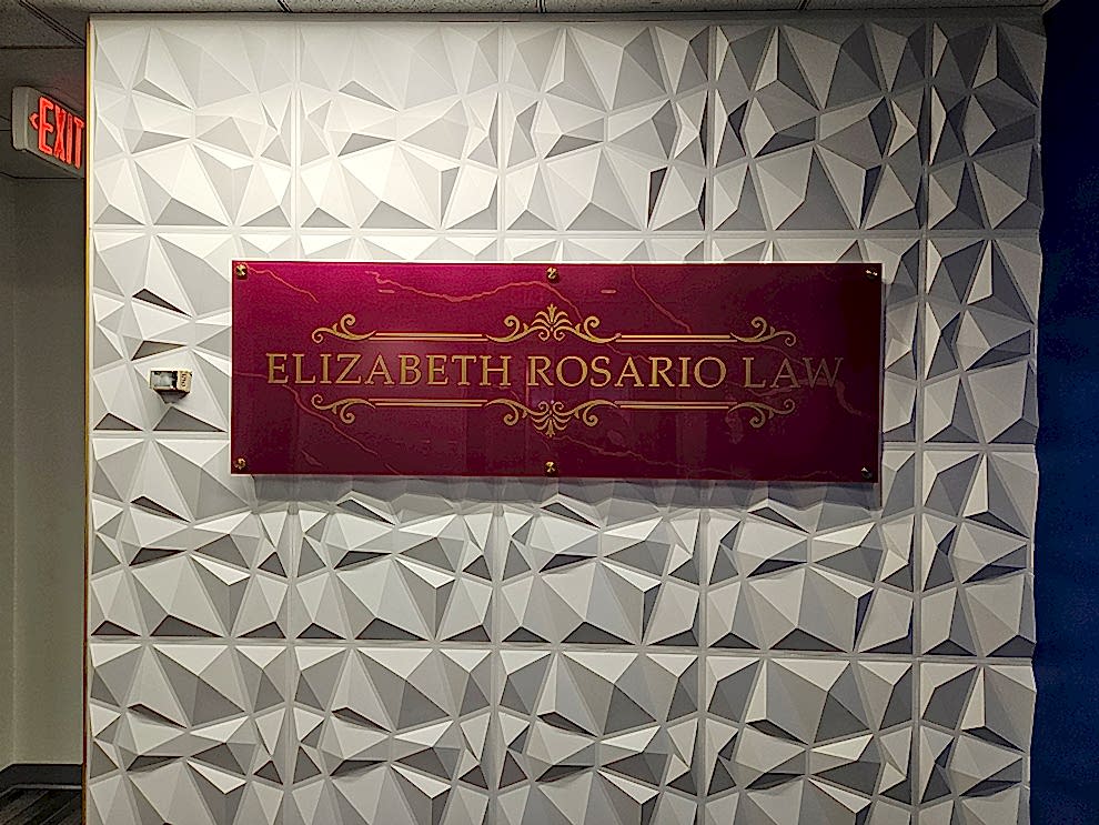 Standoff Mounted Signs in Charlotte, NC designed and installed for business offices and workplace branding