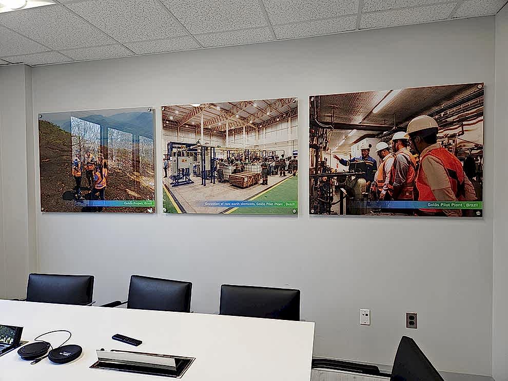 Standoff Mounted Signs in Fort Mill, SC designed and installed with LED backlit features for commercial branding