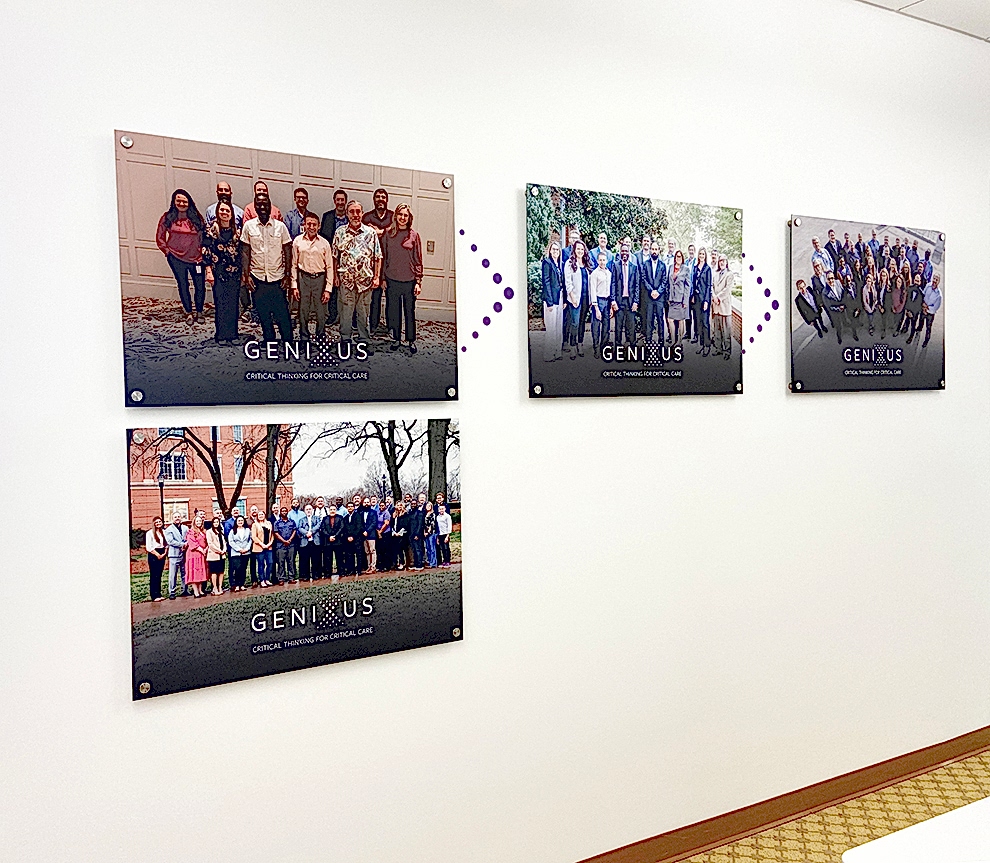Standoff Mounted Signs in Fort Mill, SC designed and installed for commercial office branding and décor