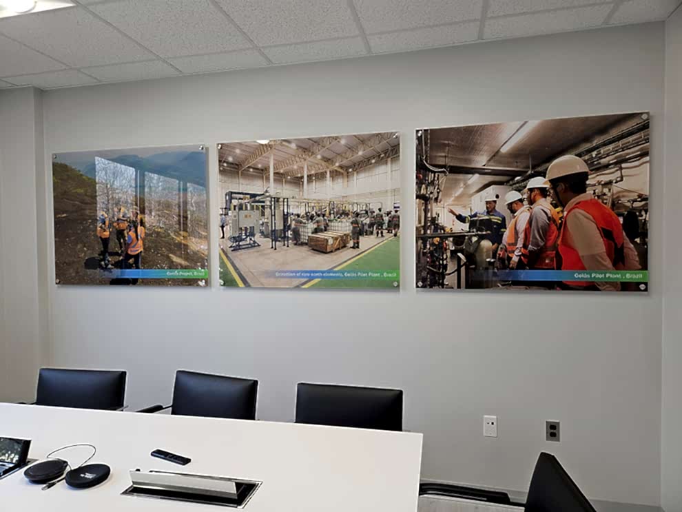 Standoff Mounted Signs in Gastonia, NC designed and installed with LED backlit features for commercial branding