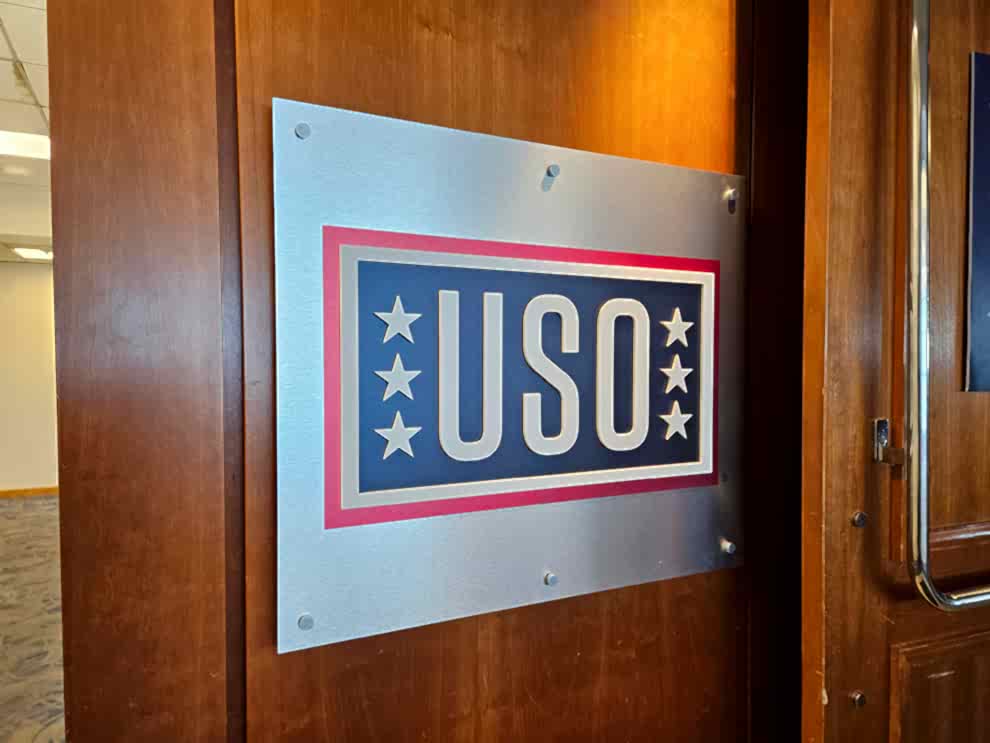 Standoff Mounted Signs in Gastonia, NC designed and installed with custom cut acrylic lettering