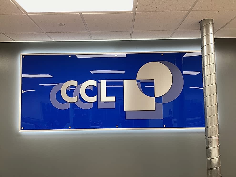 Standoff Mounted Signs in Mooresville, NC designed and installed for professional offices and branded wall signage