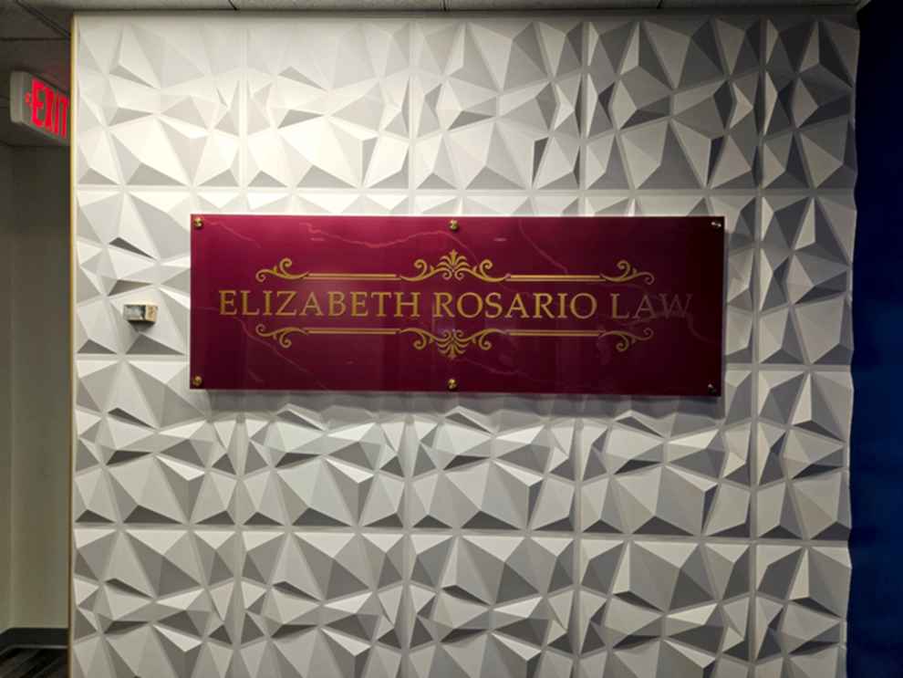 Standoff Mounted Signs in Rock Hill, SC designed and installed for business offices and workplace branding