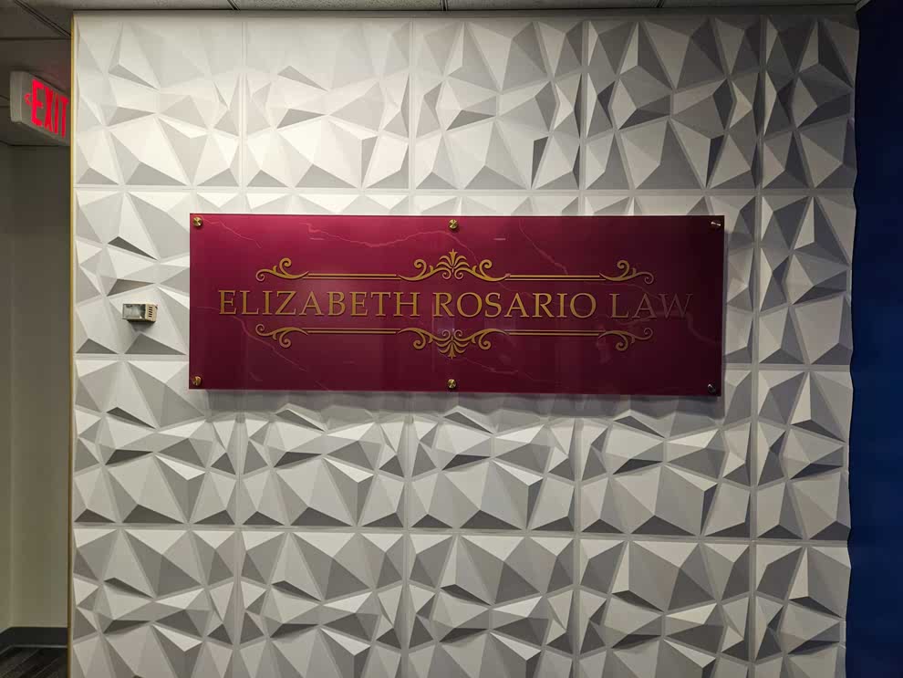 Standoff Mounted Signs in Salisbury, NC designed and installed for business offices and workplace branding