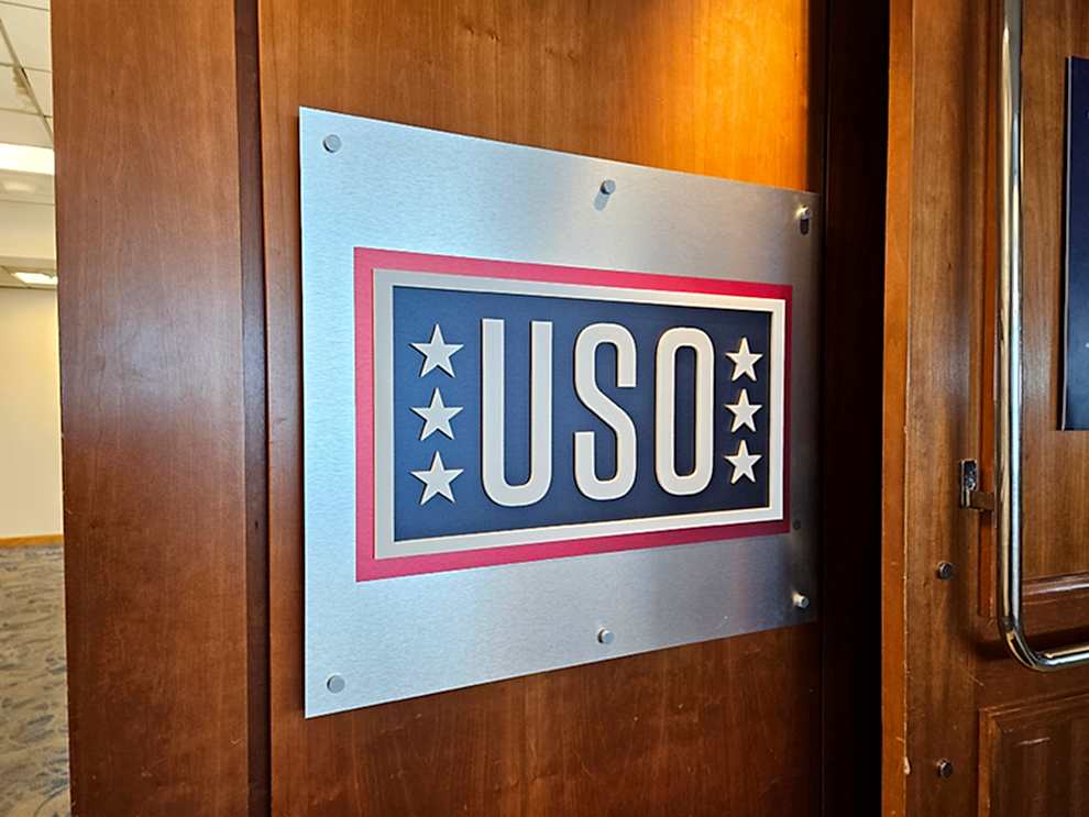 Standoff Mounted Signs in Statesville, NC designed and installed with custom cut acrylic lettering