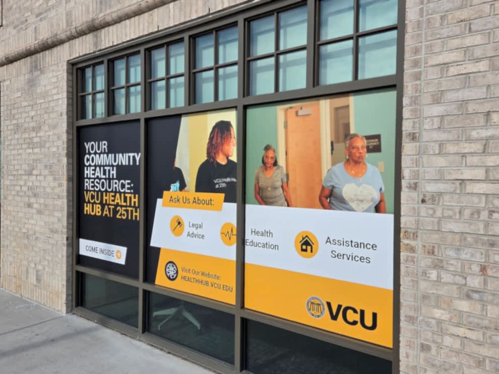 Retail storefront graphics and vinyl signage installation Gastonia, NC