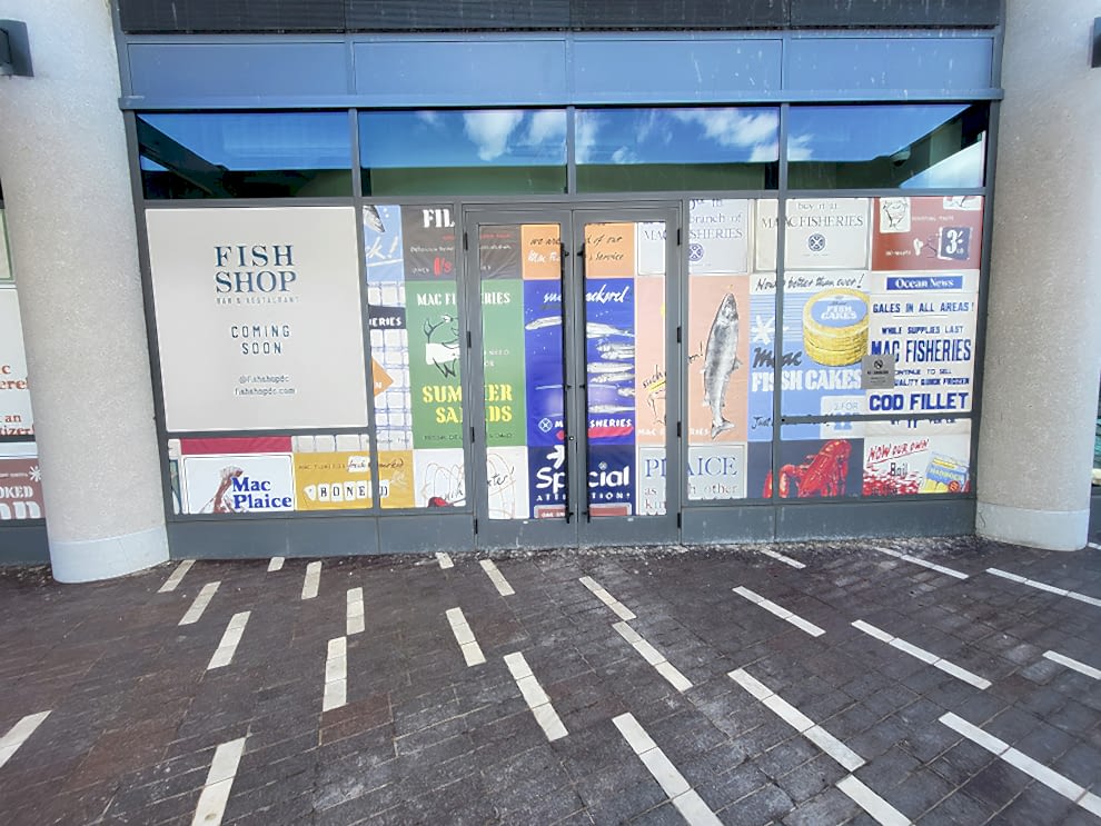 Corporate storefront graphics and branded signage in Hickory, NC