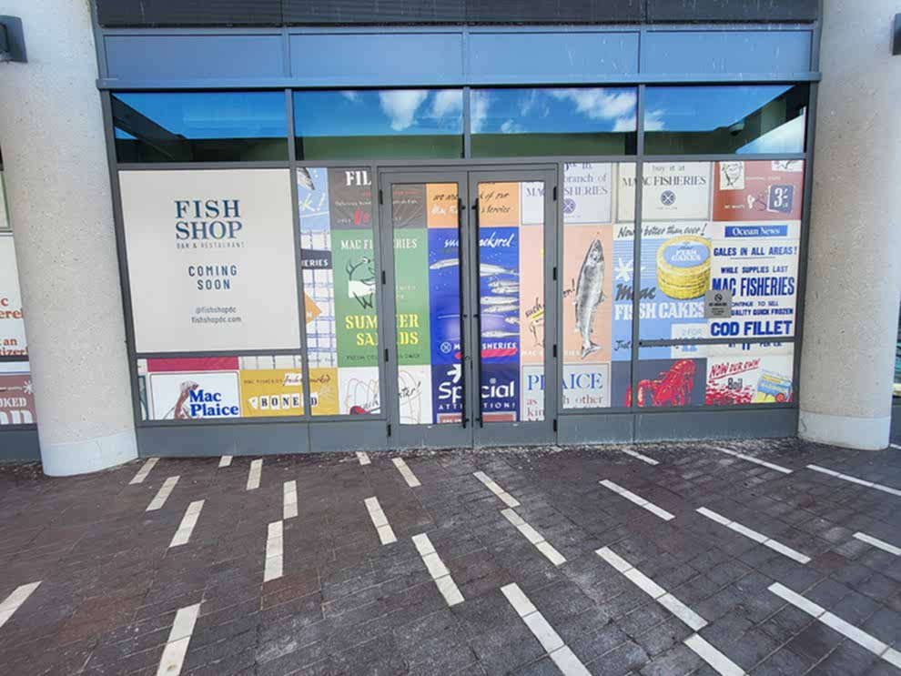 Corporate storefront graphics and branded signage in Salisbury, NC