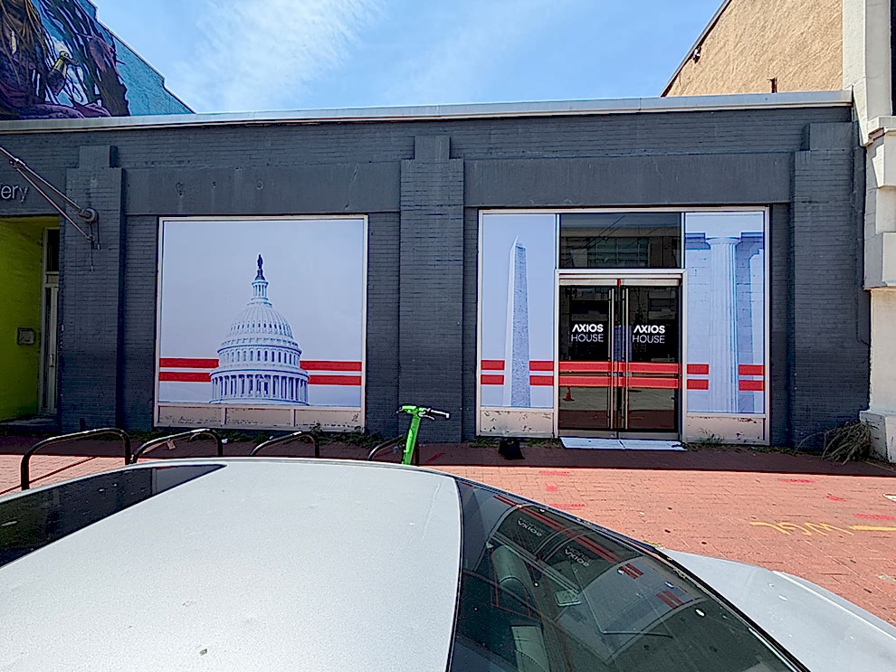 Custom storefront graphics and interior signage for business near Salisbury, NC