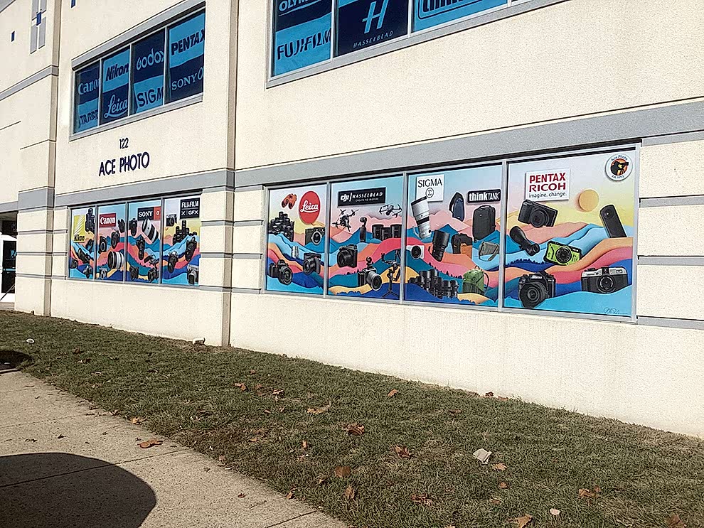 Vinyl storefront graphics for business branding in Statesville, NC