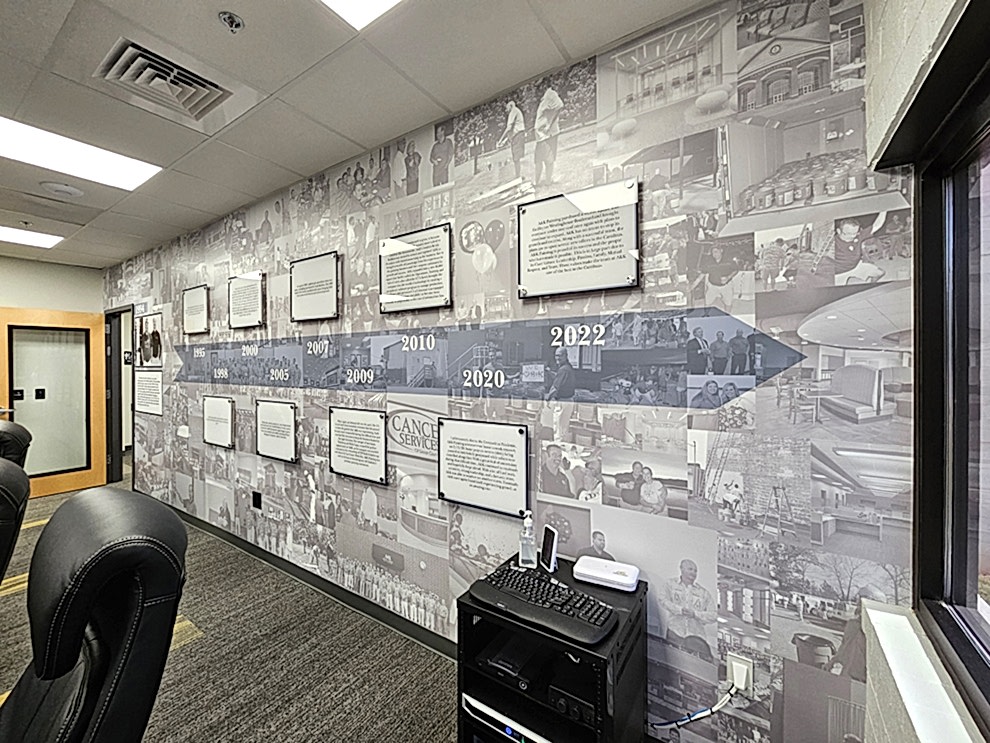 Timeline Wall Displays in Charlotte, NC