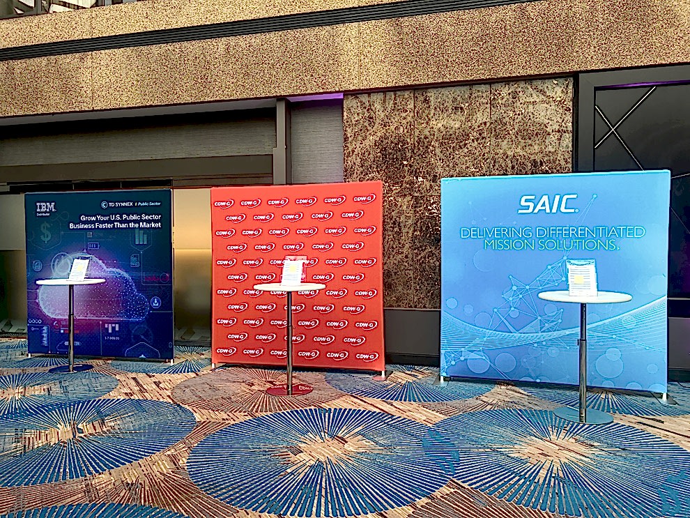 Portable trade show displays and branded graphics in Charlotte, NC