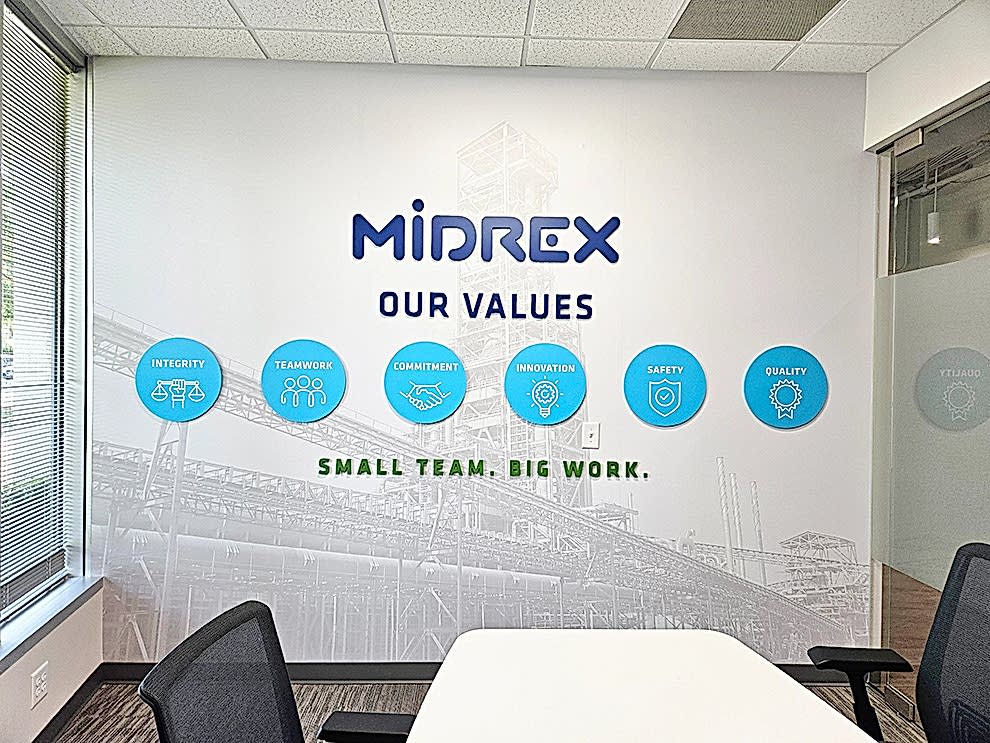 Core Values and Mission Statement Wall Displays in Charlotte, NC
