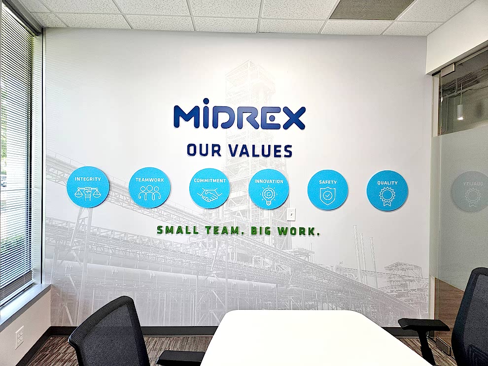 Wall Displays for Workplaces in Charlotte, NC