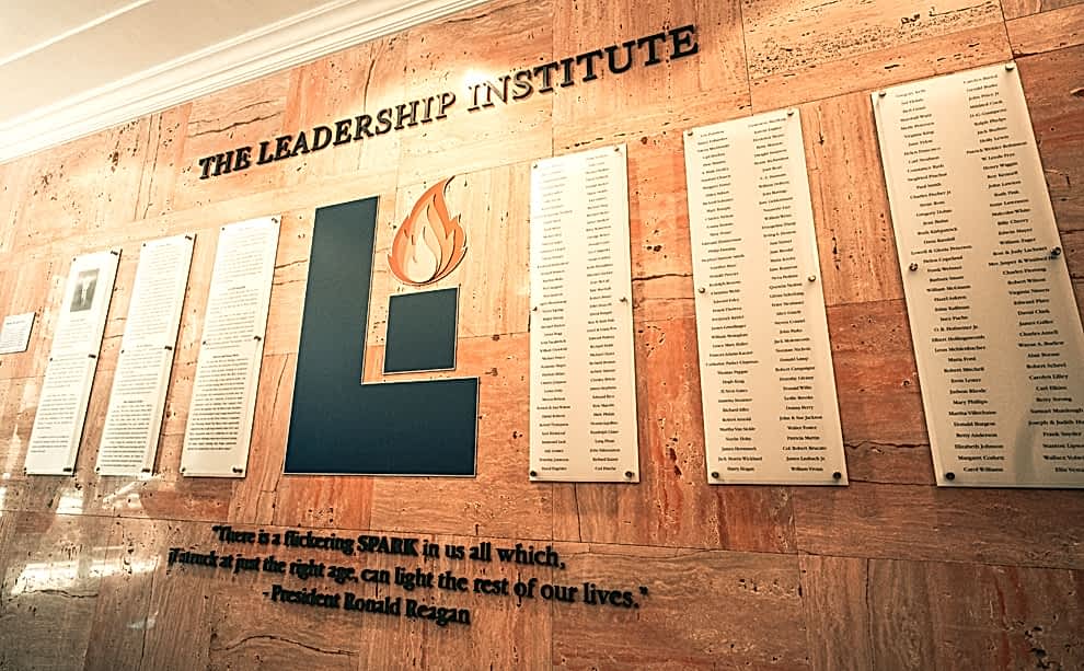 Large format wall displays for Charlotte, NC workplace branding