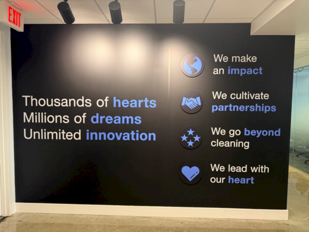 Wall displays for commercial spaces in Gastonia, NC
