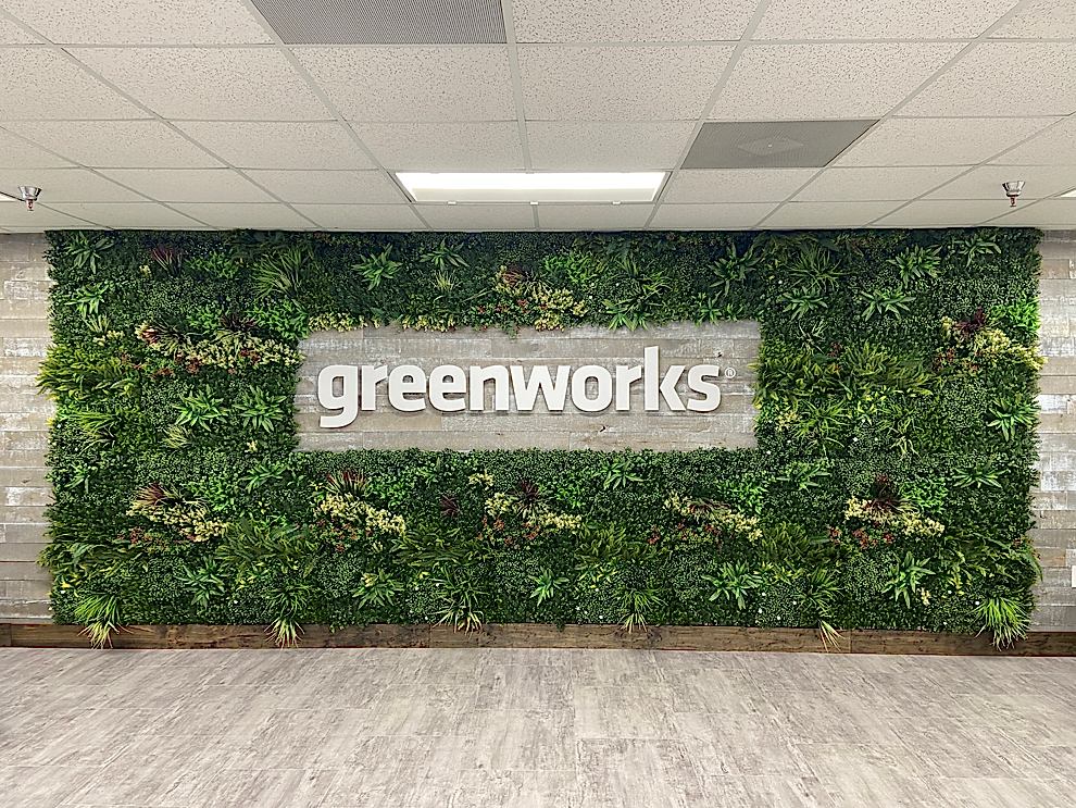 Wall displays designed for modern office interiors in Gastonia, NC